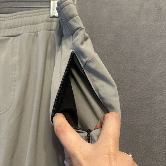 Public Rec Daymaker Gamechanger Pants Mens 40x30 Gray Performance Elastic Waist - Picture 9 of 16